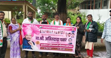 उपमुख्यमंत्री अजित पवार यांच्या वाढदिवसानिमित्त विविध उपक्रम  खडकी : बातमीदार